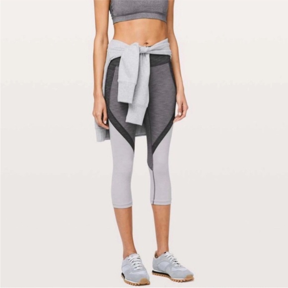 Lululemon Early Extension High Rise Crop Leggings - Picture 1 of 4